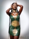 Geometrical dress size XS