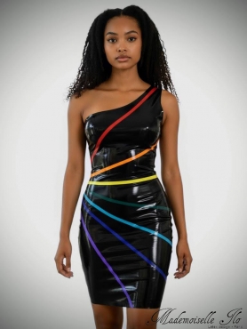 Robe SunRay arc en ciel taille S