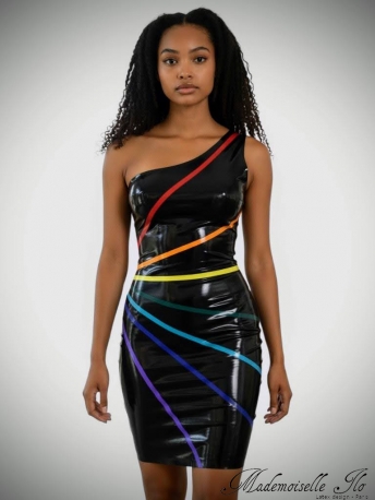 Robe SunRay arc en ciel taille S