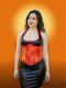 latex underbust corset