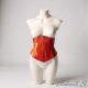 latex underbust corset
