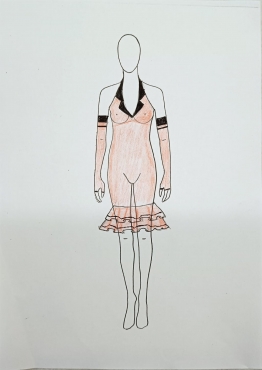 Robe spécifique pour Mademoiselle Rudie BJ